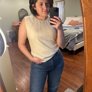 TSE 💯 % Cashmere Sleeveless Top